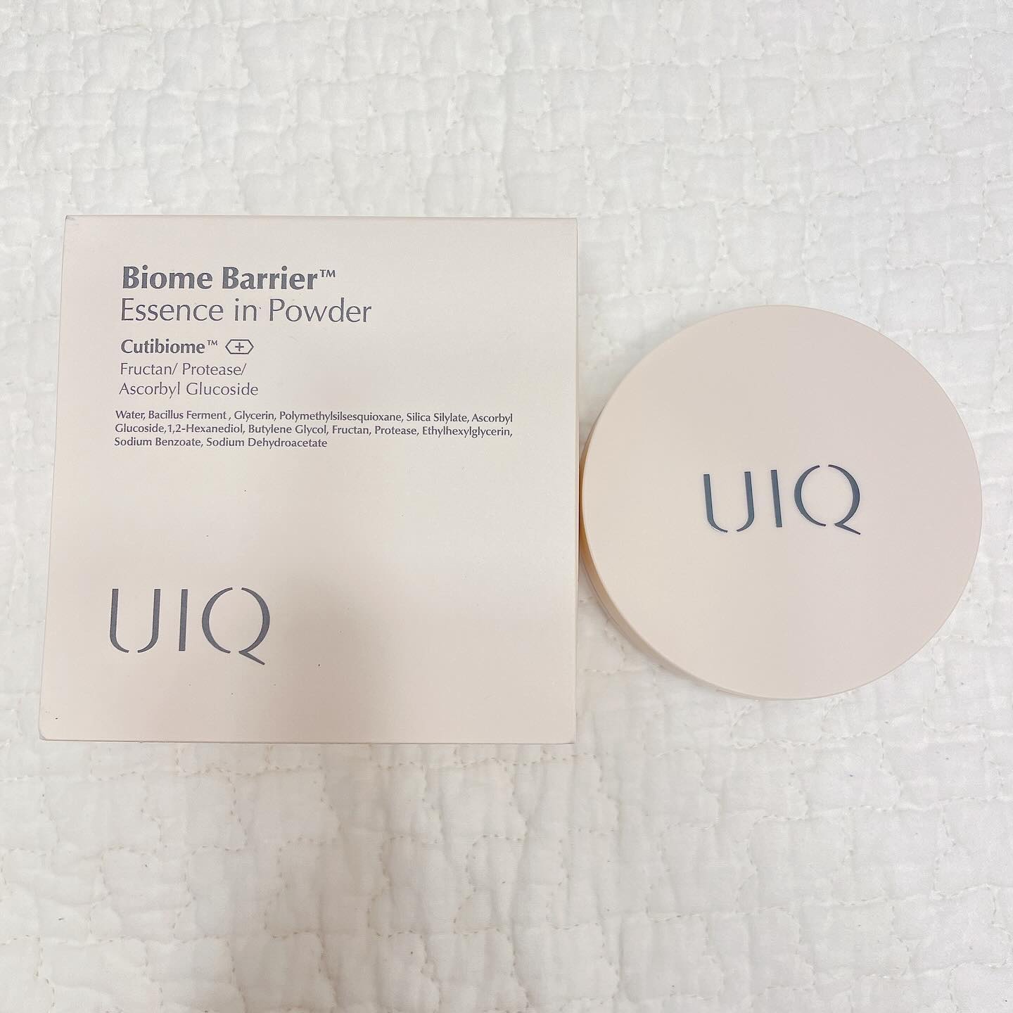 バイオムバリアエッセンスインパウダー/UIQ/ルースパウダーを使ったクチコミ（1枚目）