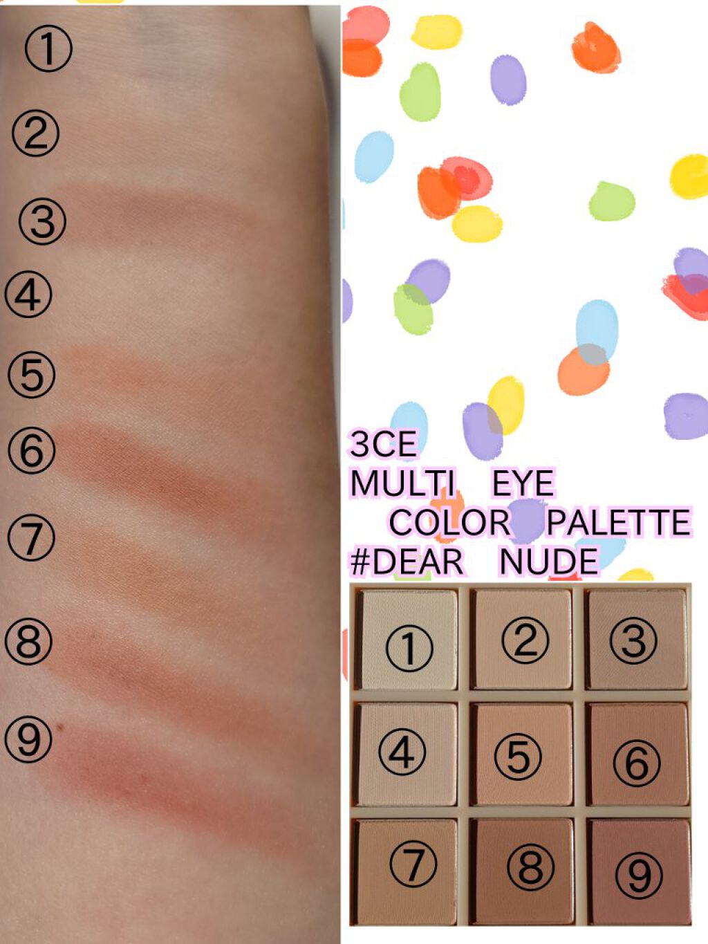 3CE マルチアイカラーパレット/3CE/アイシャドウパレットを使ったクチコミ（2枚目）