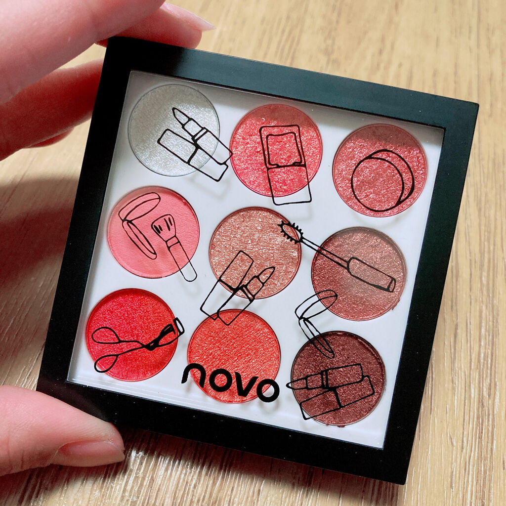 スムース アイシャドウ パレット プロダクト シークレット/NOVO/ジェル・クリームアイシャドウを使ったクチコミ（1枚目）