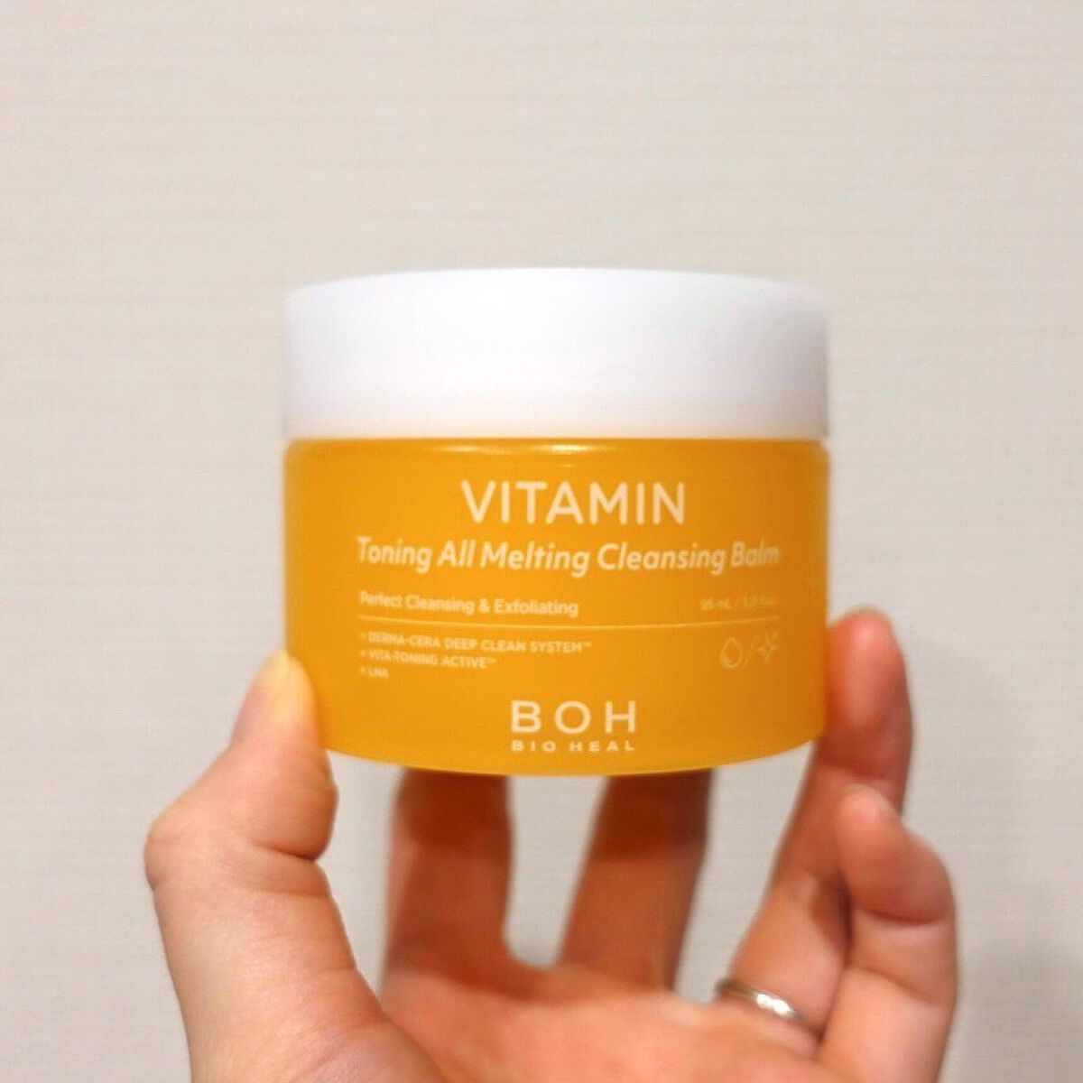 ビタミン トーニング オール メルティング クレンジングバーム/BIOHEAL BOH/クレンジングバームを使ったクチコミ（1枚目）