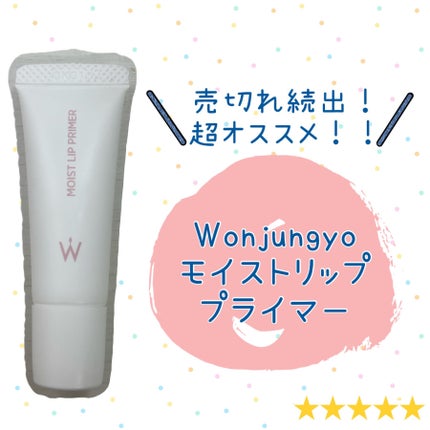 ウォンジョンヨ モイストリッププライマー /Wonjungyo/リップオイルを使ったクチコミ(1枚目)