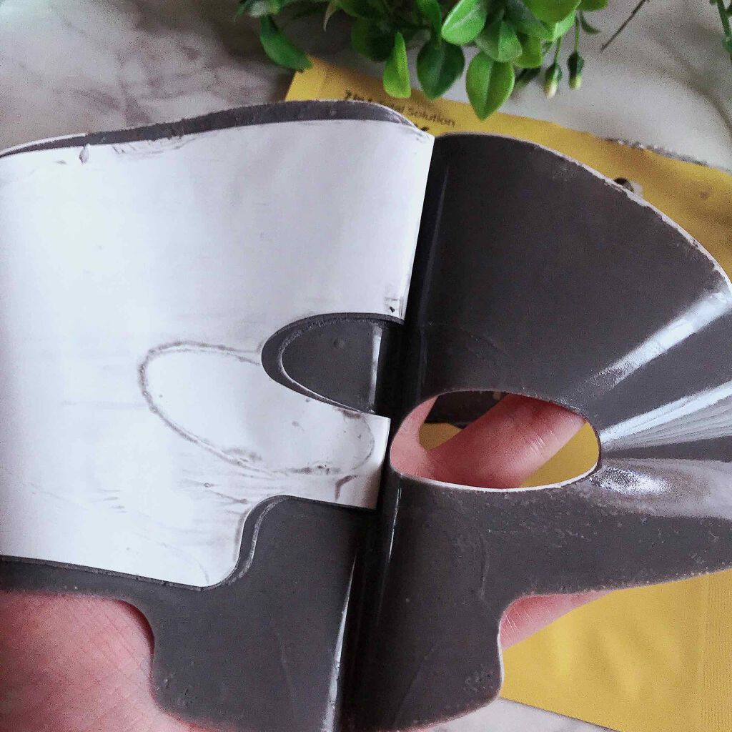 BLACK CLAY MASK(ブラッククレイマスク)/BARULAB/シートマスク・パックを使ったクチコミ（2枚目）