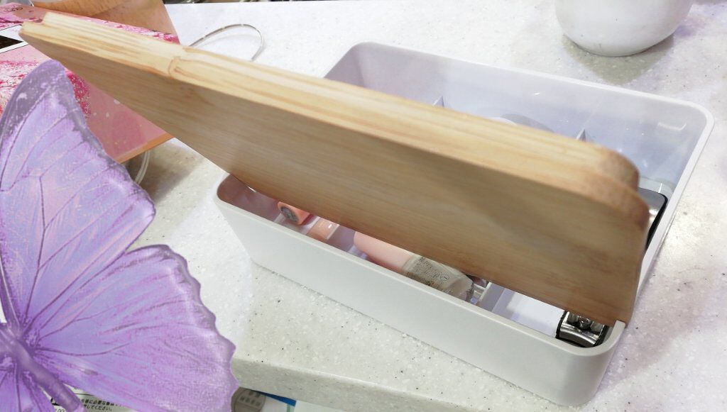 3段式クリアーケース/DAISO/その他化粧小物を使ったクチコミ(8枚目)