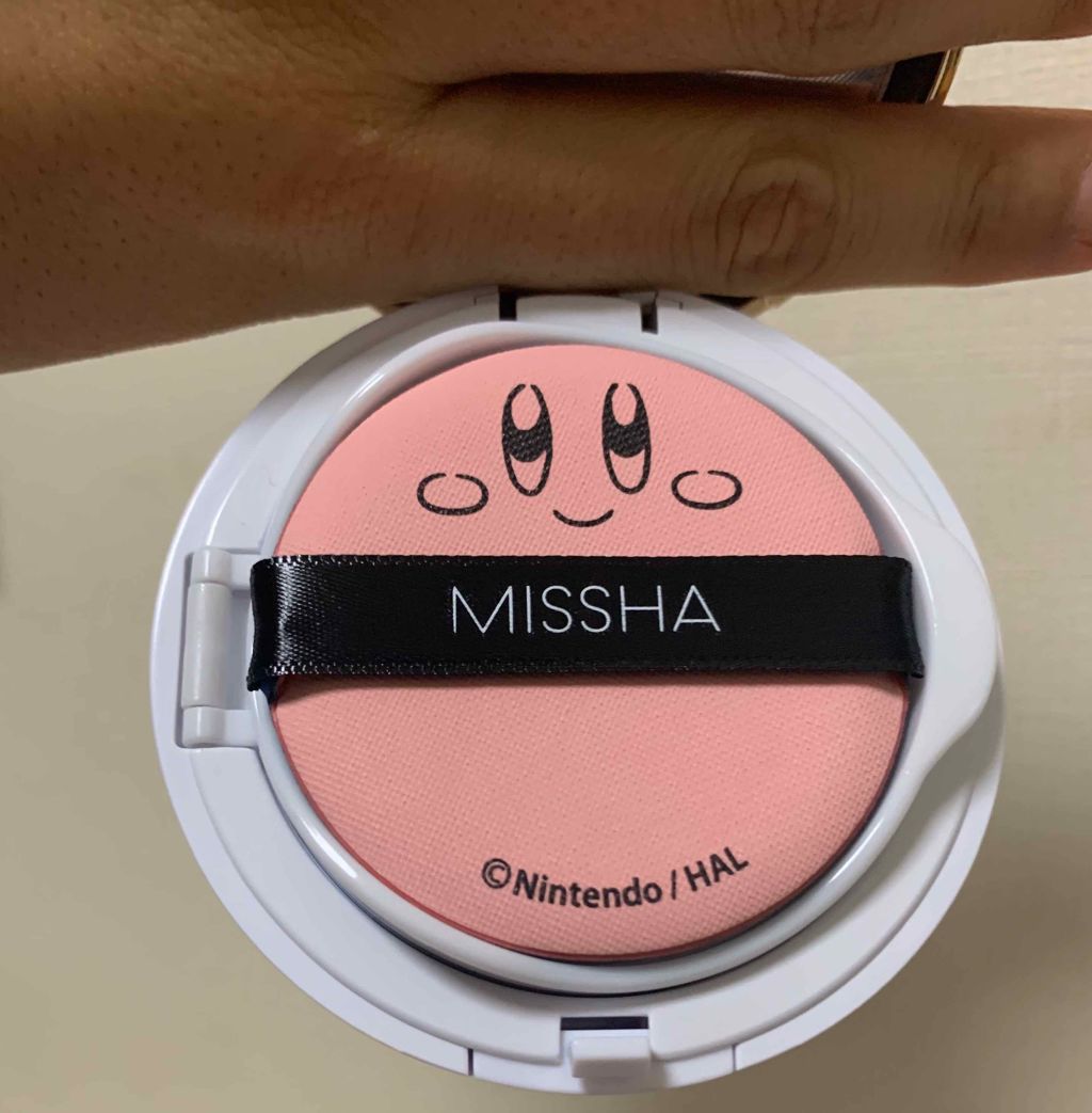 M クッション ファンデーション(モイスチャー)/MISSHA/クッションファンデーションを使ったクチコミ(2枚目)