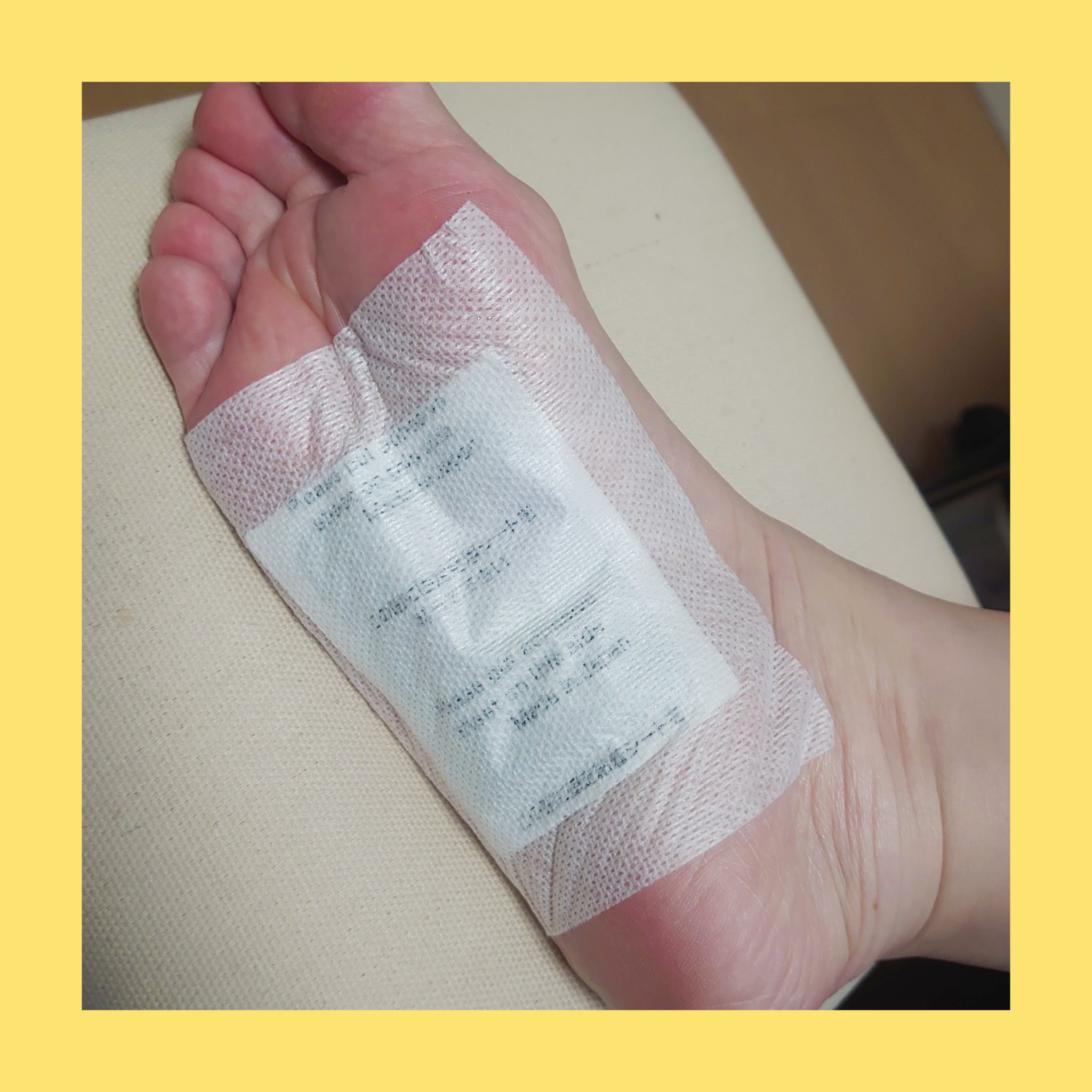 あしやすめ 足裏樹液シート/鎌倉ライフ/レッグ・フットケアを使ったクチコミ（3枚目）