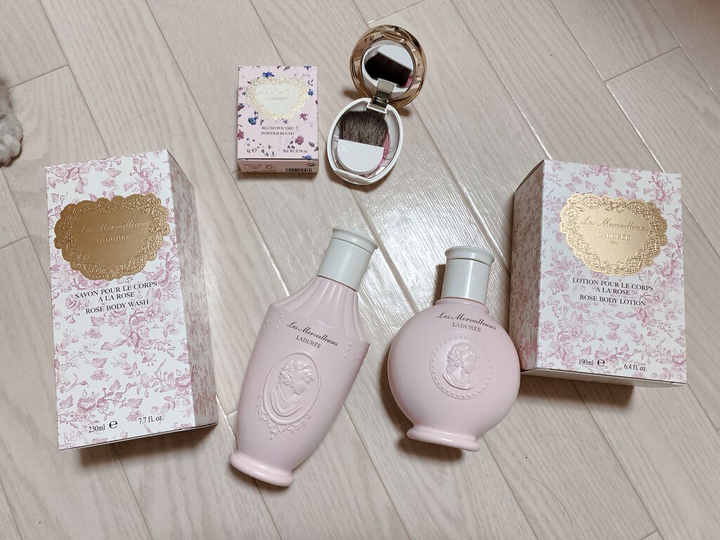 ローズ ボディ ウォッシュ/レ・メルヴェイユーズ ラデュレ/ボディソープを使ったクチコミ(1枚目)