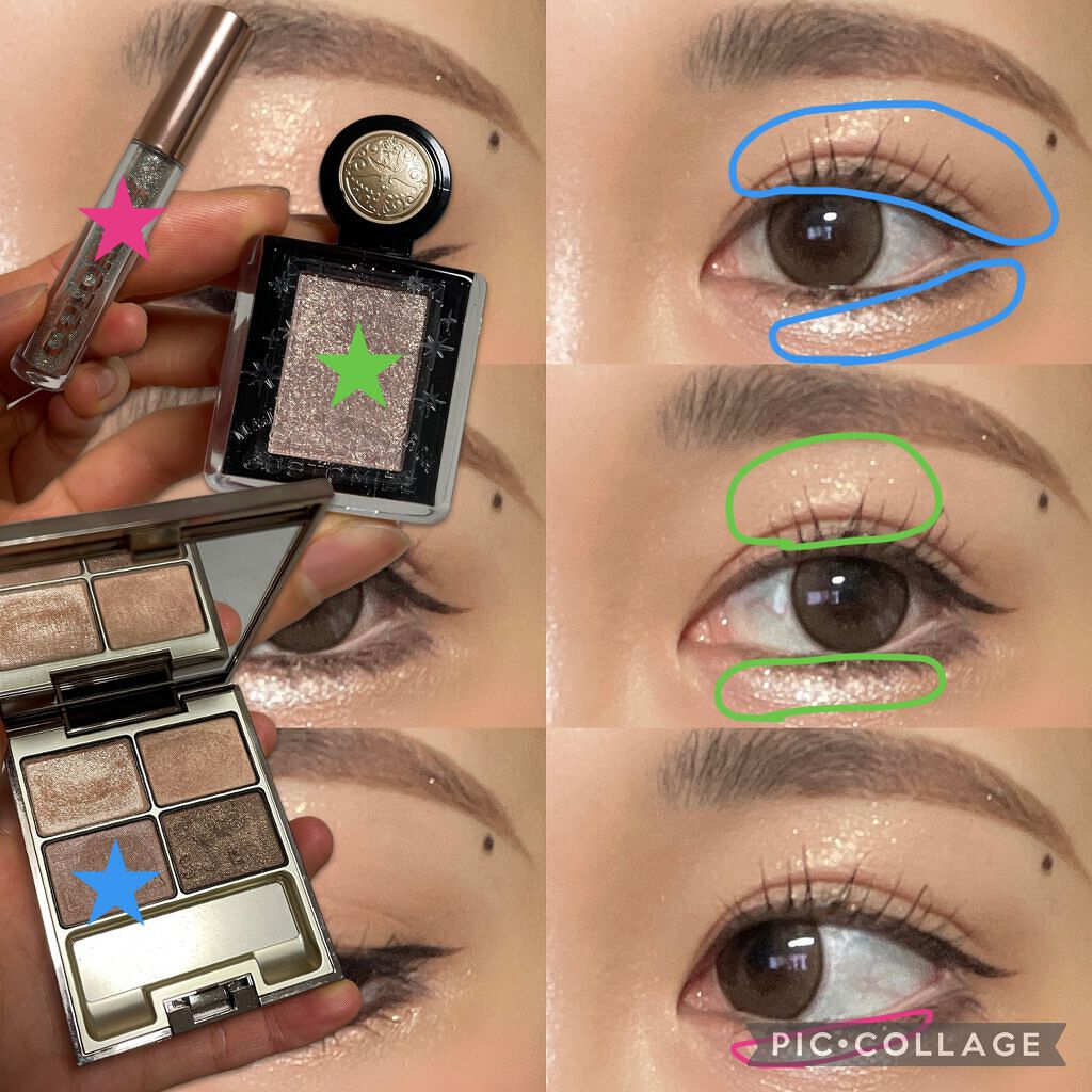 スキンモデリングアイズ/LUNASOL/アイシャドウパレットを使ったクチコミ（3枚目）