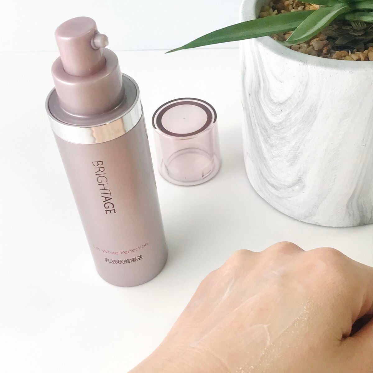 リフトホワイト パーフェクション/BRIGHTAGE/美容液を使ったクチコミ(5枚目)