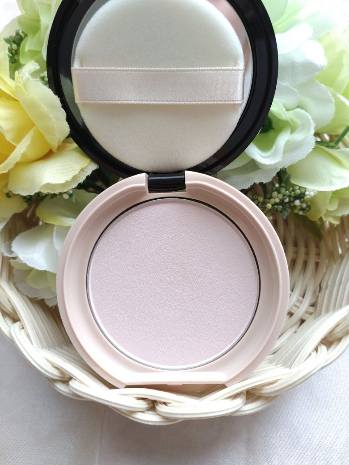 リシェ フォギーグロウ フィルター 02 血色ピンク/Visée/ルースパウダーを使ったクチコミ（3枚目）