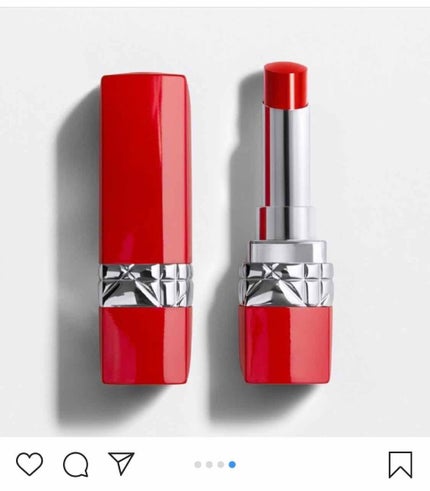 ルージュ ディオール ウルトラ ルージュ/Dior/口紅を使ったクチコミ(2枚目)