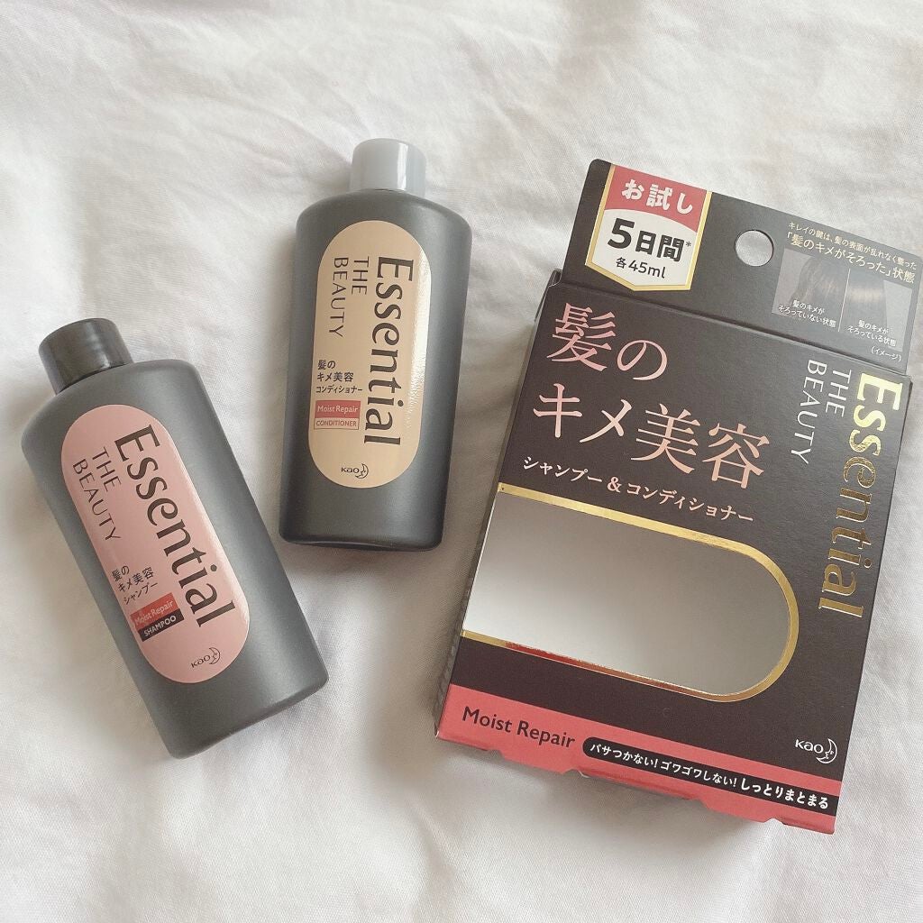 THE BEAUTY 髪のキメ美容シャンプー/コンディショナー<モイストリペア> /エッセンシャル/市販シャンプーを使ったクチコミ(1枚目)