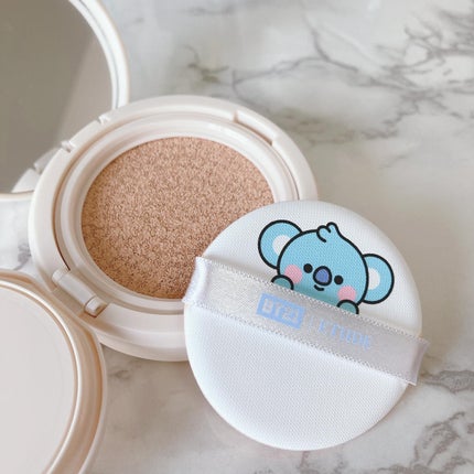 ダブルラスティング クッションマット/ETUDE/クッションファンデーションを使ったクチコミ(3枚目)