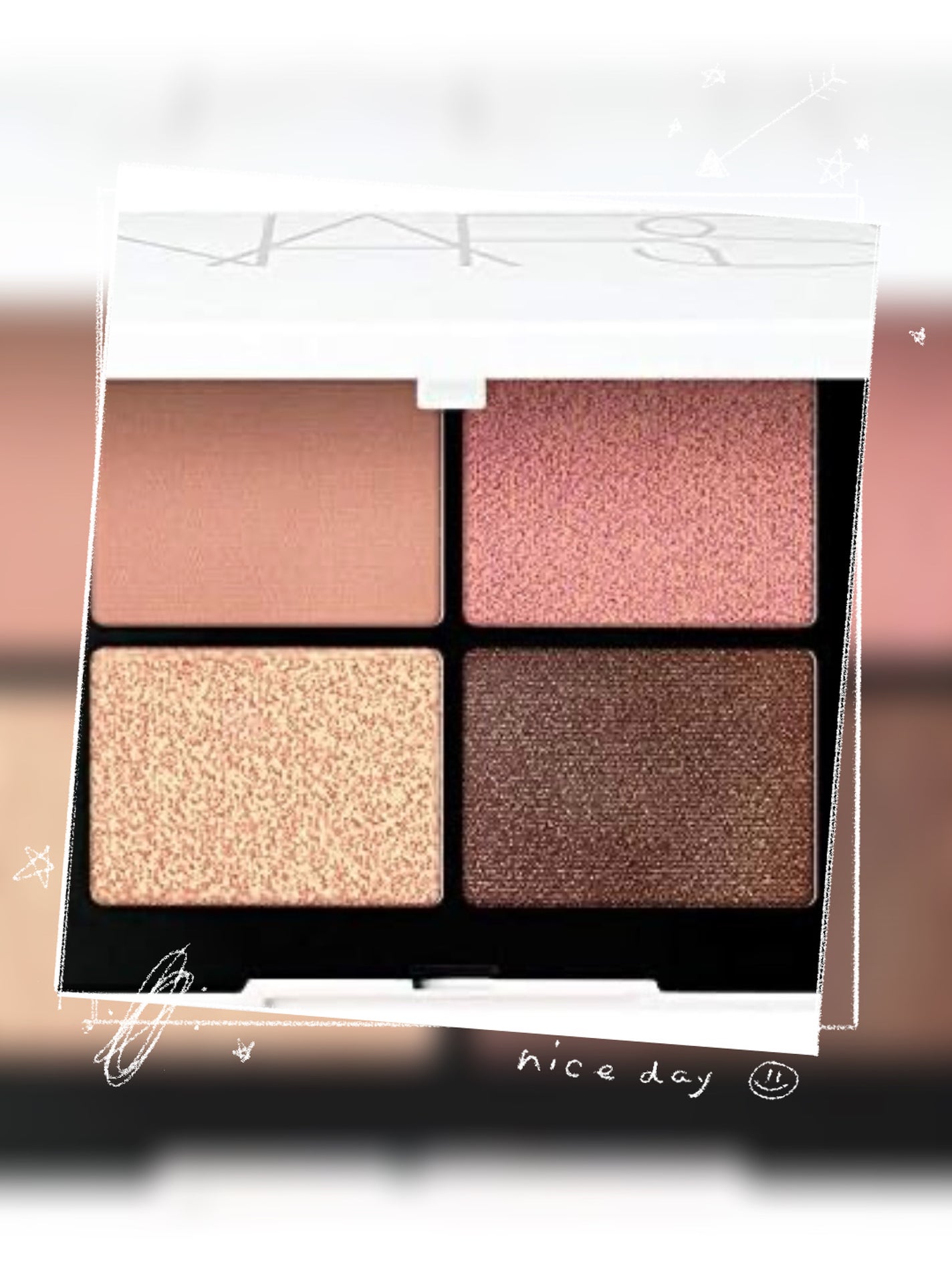 クワッドアイシャドー/NARS/アイシャドウパレットを使ったクチコミ(1枚目)