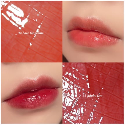 ジューシーラスティングティント/rom&nd/リップティントを使ったクチコミ(3枚目)