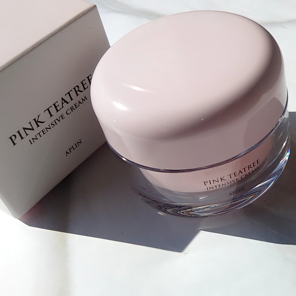 ピンクティーツリークリーム/APLIN/フェイスクリームを使ったクチコミ(2枚目)