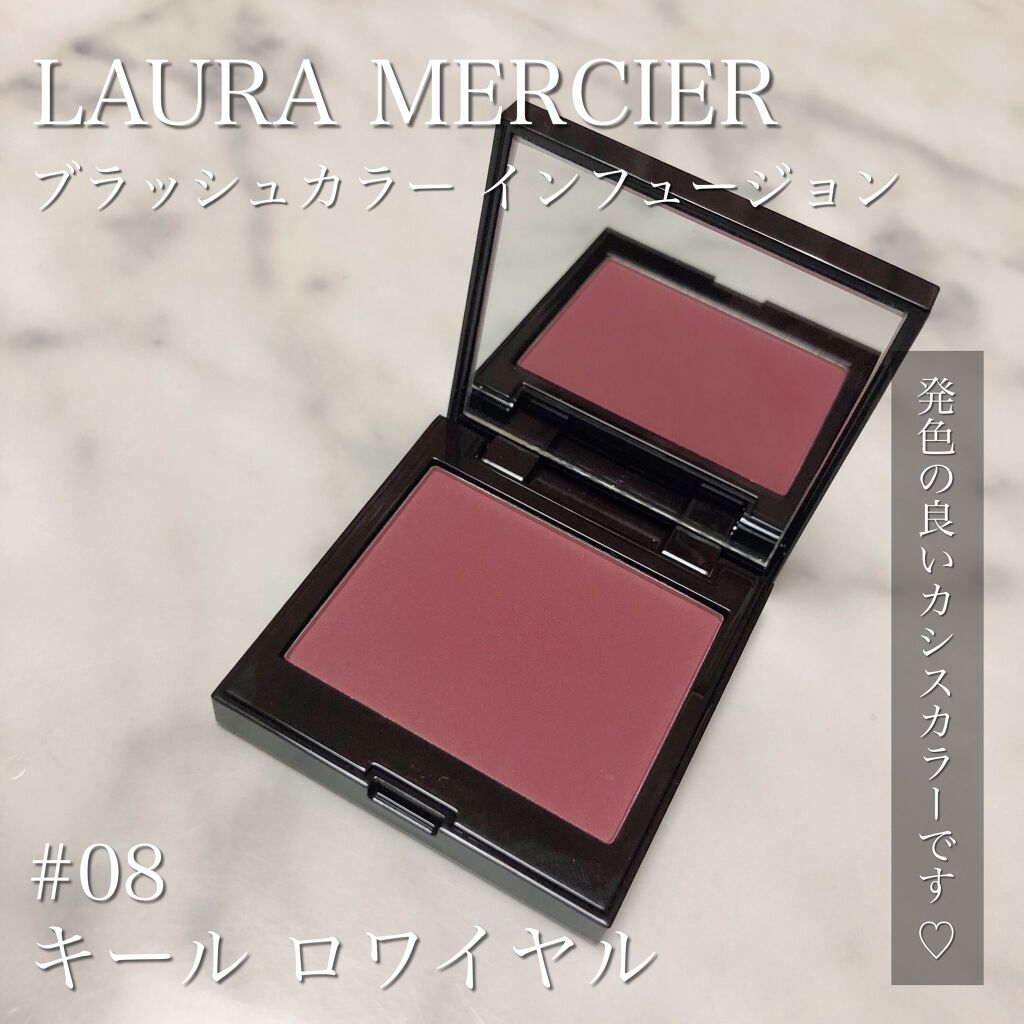 ブラッシュ カラー インフュージョン/ローラ メルシエ/パウダーチークを使ったクチコミ(1枚目)