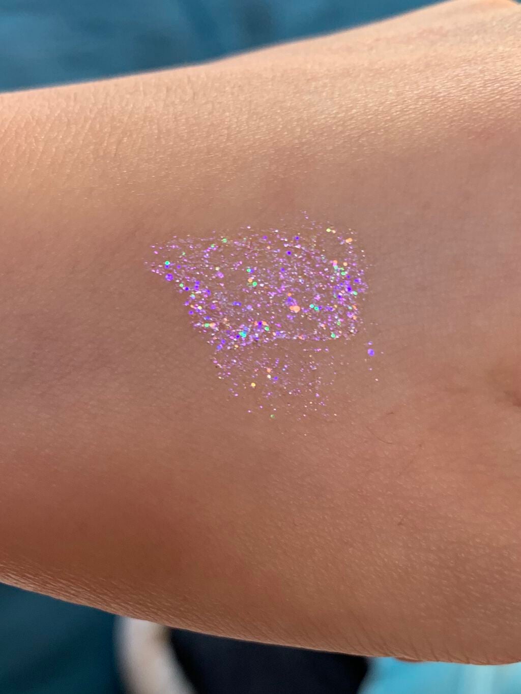 リキッド グリッター シャドウ/rom&nd/グリッターを使ったクチコミ(3枚目)