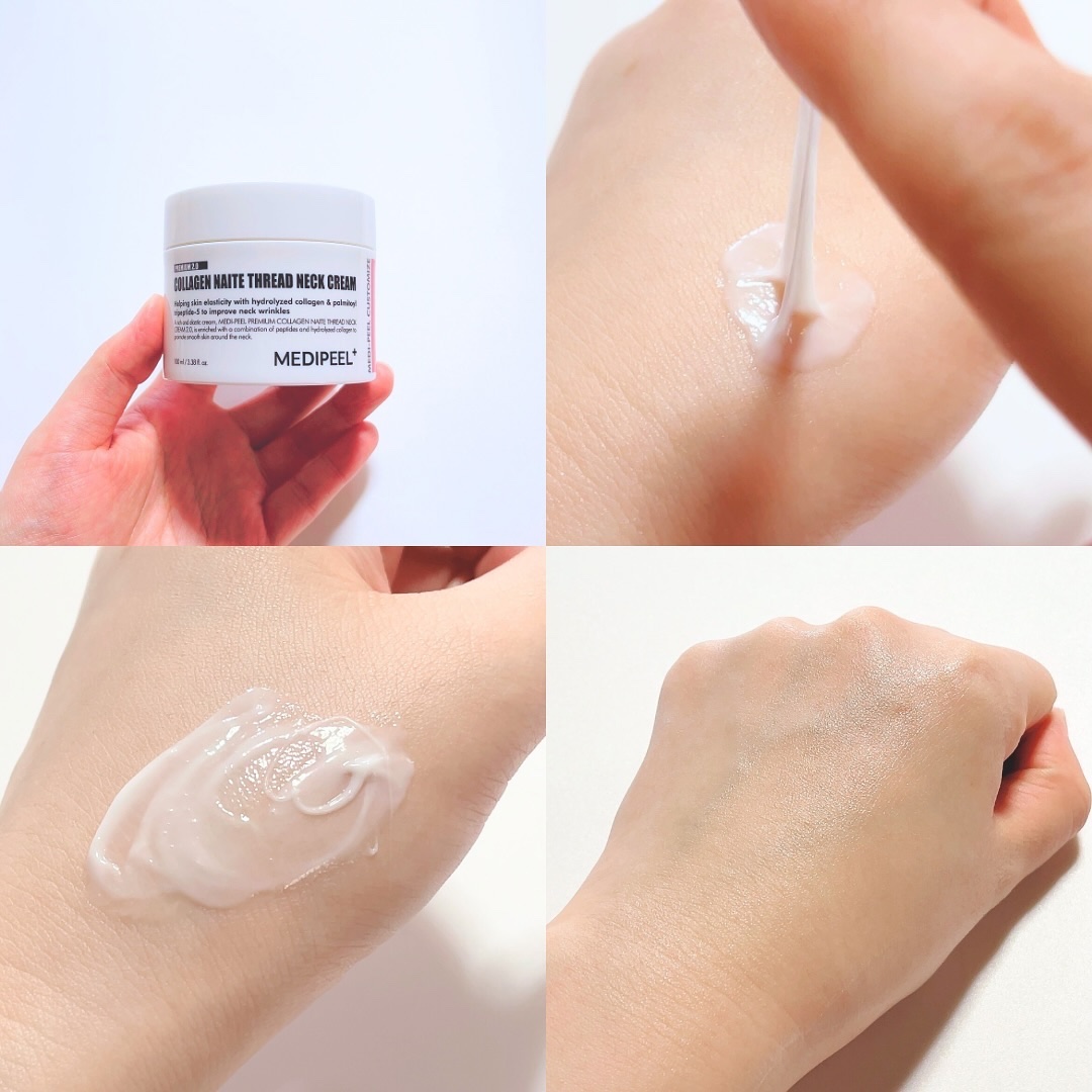 プレミアムナイテ スレッドネッククリーム/MEDIPEEL/ネック・デコルテケアを使ったクチコミ（3枚目）