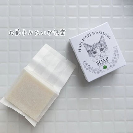 ハピハピ洗顔ソープ/The Elements/洗顔石鹸を使ったクチコミ(2枚目)