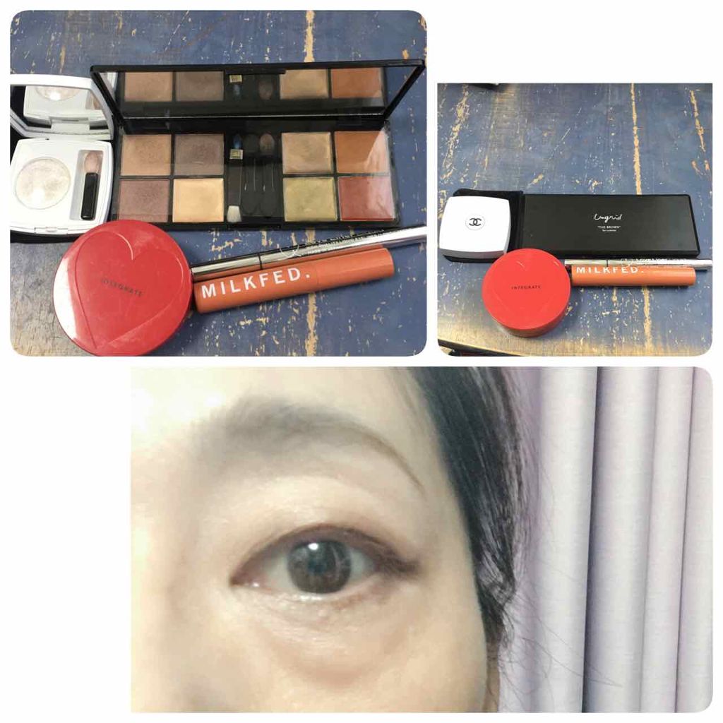 オンブル プルミエール トップコート 317 カルト ブランシュ/CHANEL/単色アイシャドウを使ったクチコミ（1枚目）