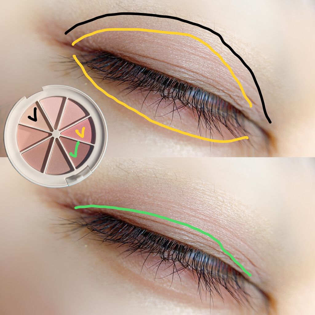 New Level Eyeshadow Palette/Laka/アイシャドウパレットを使ったクチコミ（2枚目）