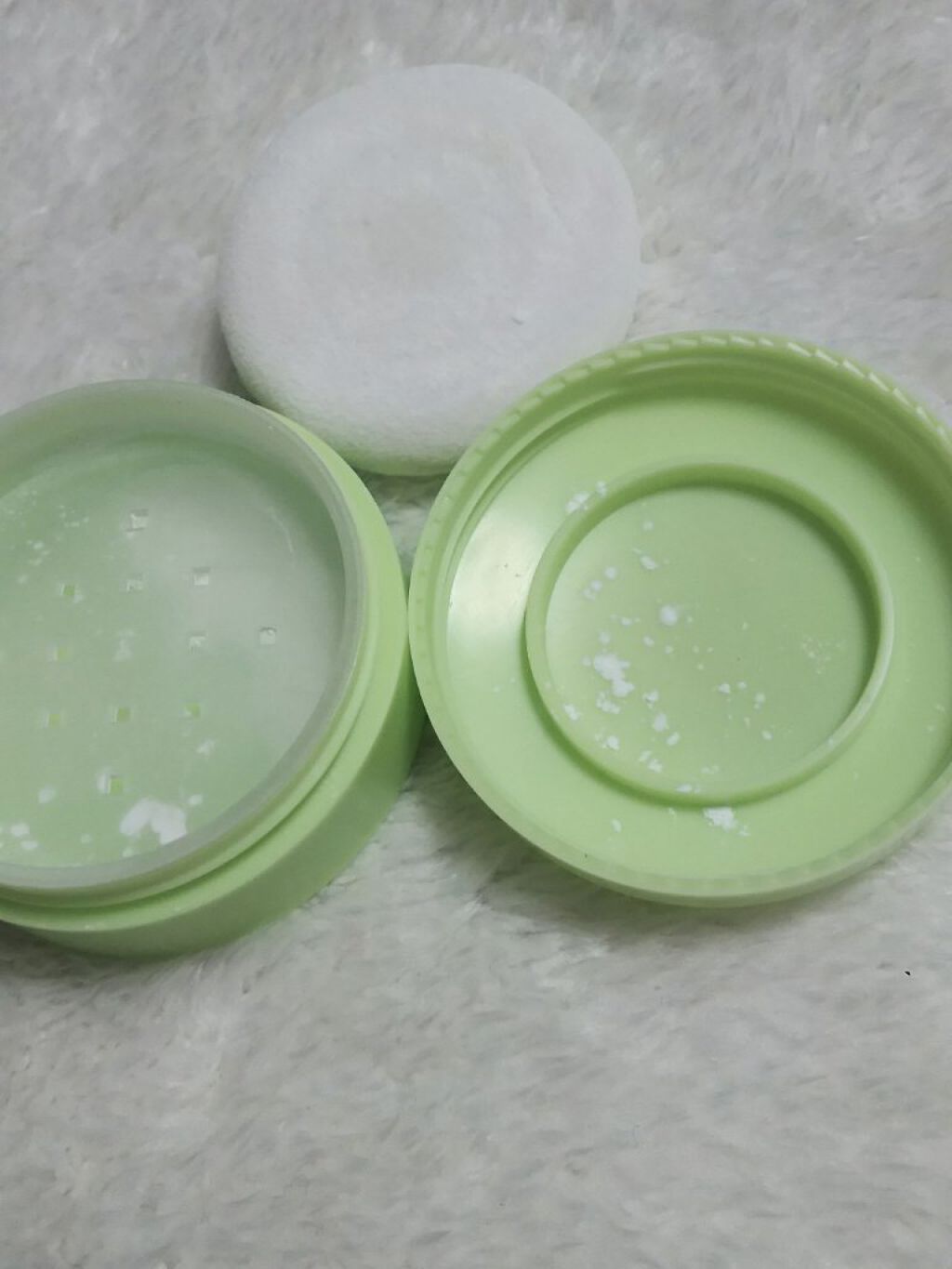 ノーセバム ミネラルパウダー N/innisfree/ルースパウダーを使ったクチコミ(2枚目)