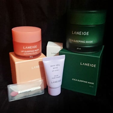 シカスリーピングマスク/LANEIGE/フェイスクリームを使ったクチコミ（2枚目）