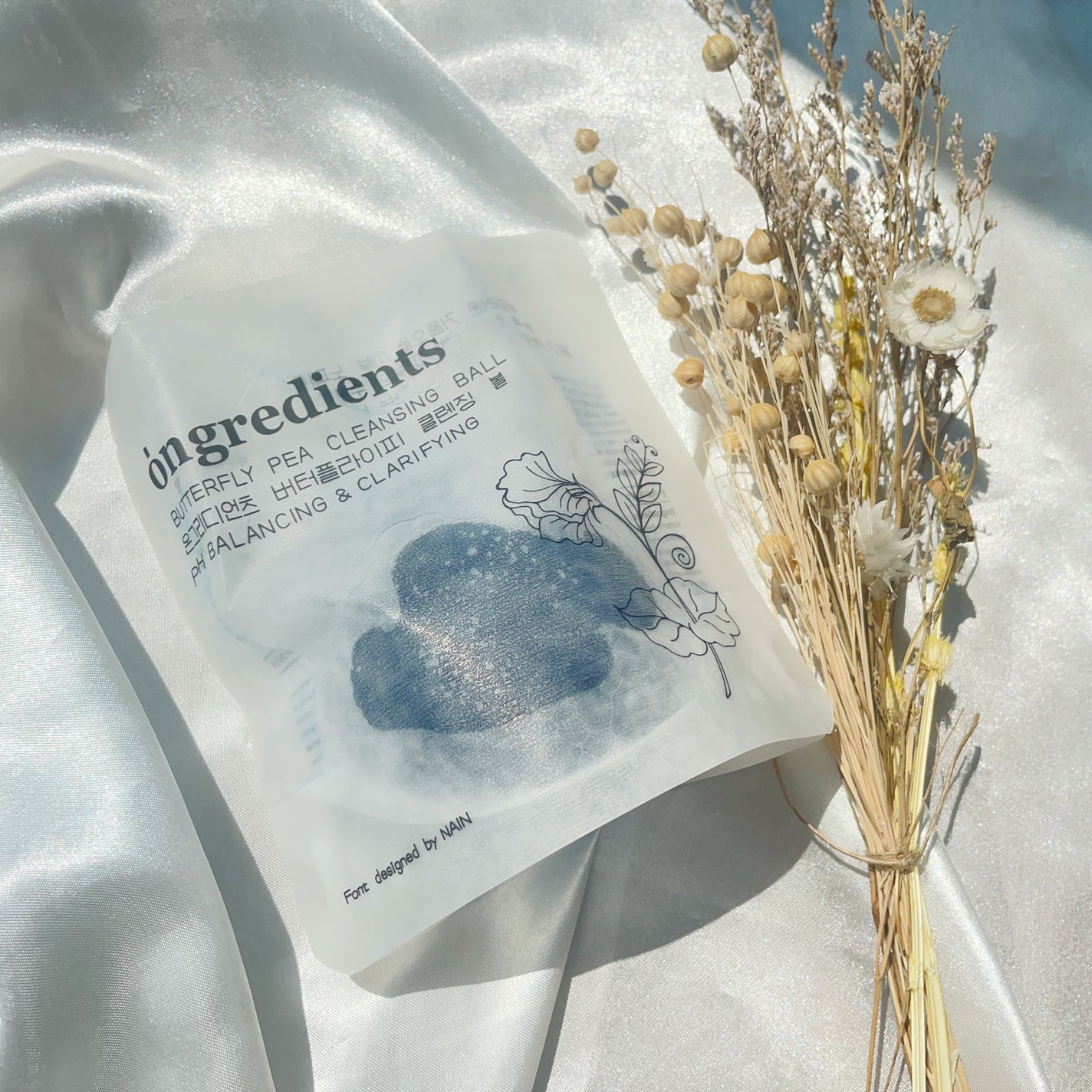 Butterfly Pea Cleansing Ball/Ongredients/洗顔石鹸を使ったクチコミ(8枚目)