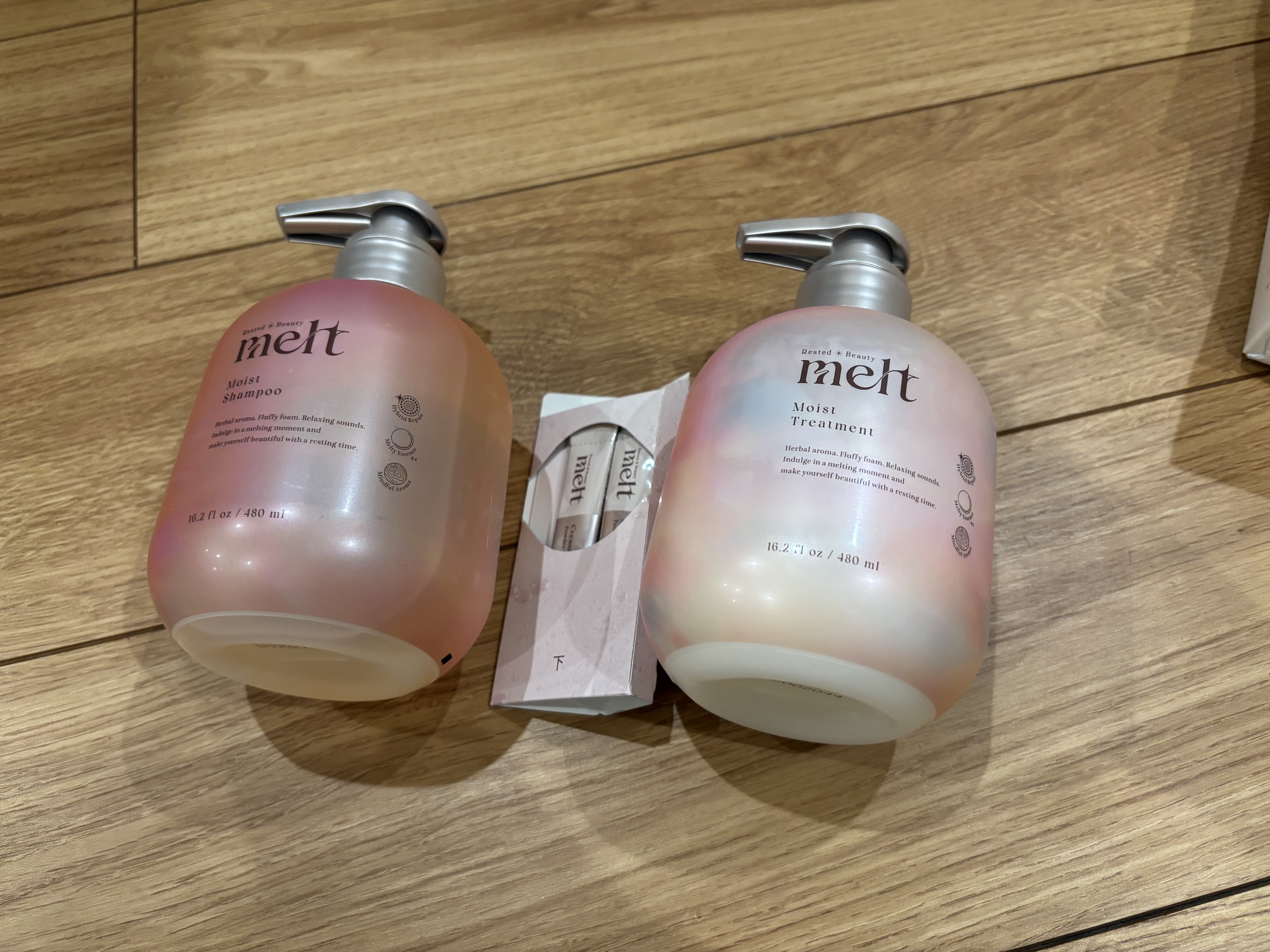 試してみた】melt メルト モイストポンプペア+クリーミーメルト