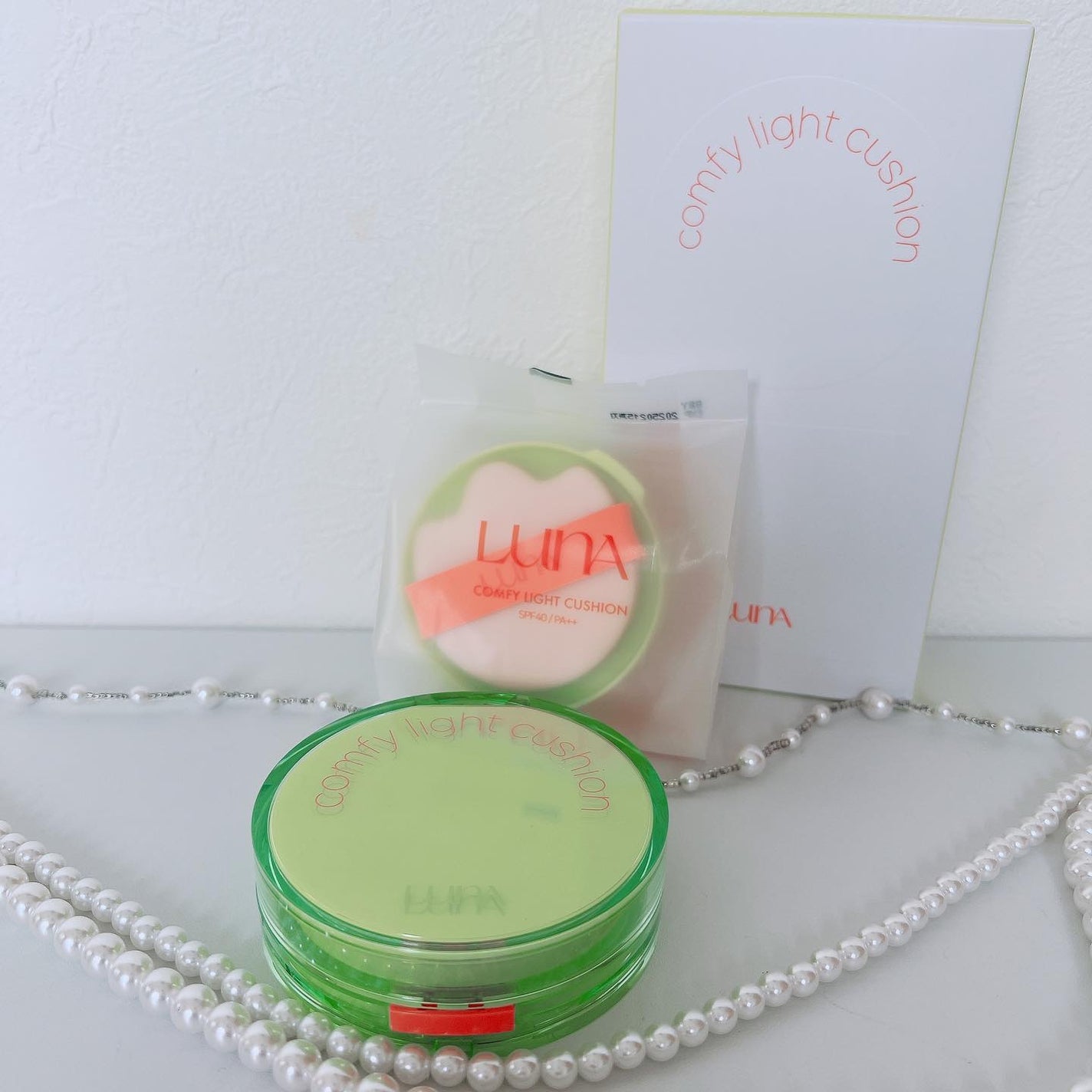 コンフィーライトクッション/LUNA/クッションファンデーションを使ったクチコミ(1枚目)