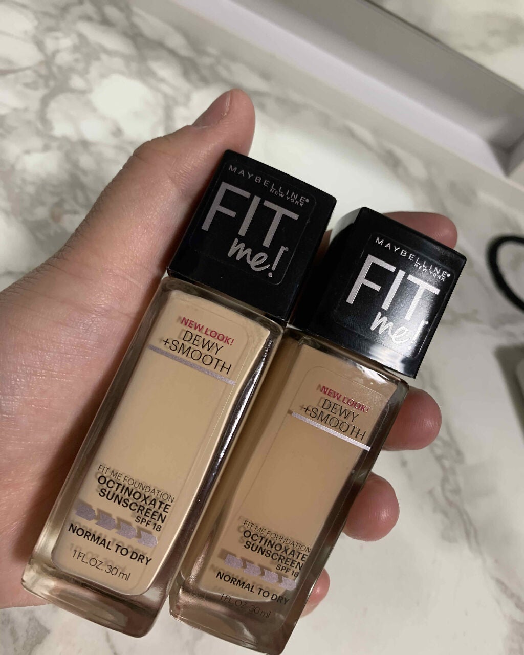 フィットミーリキッドファンデーションD/MAYBELLINE NEW YORK/リキッドファンデーションを使ったクチコミ(1枚目)