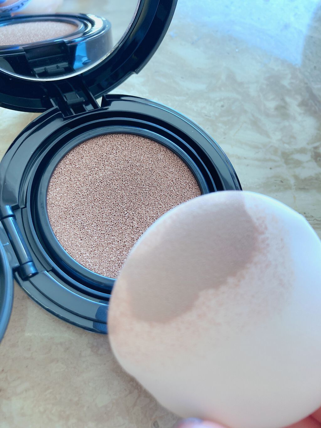 カラーステイ クッション ロングウェア ファンデーション/REVLON/クッションファンデーションを使ったクチコミ(6枚目)