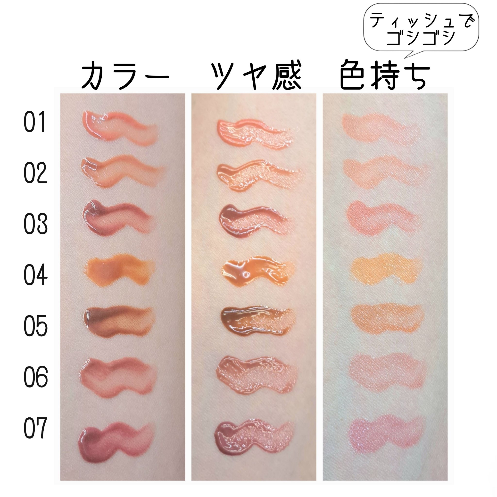 ニュアンスラップティント/Fujiko/リップティントを使ったクチコミ（3枚目）