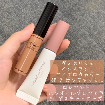 ヴィセ リシェ インスタント アイブロウ カラー/Visée/眉マスカラを使ったクチコミ(2枚目)