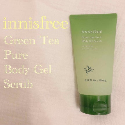 innisfree グリーンティー ピュア ボディジェルスクラブのクチコミ「 【innisfree 】Green Tea Pure Body Gel Scrub
お土産.....」(1枚目)