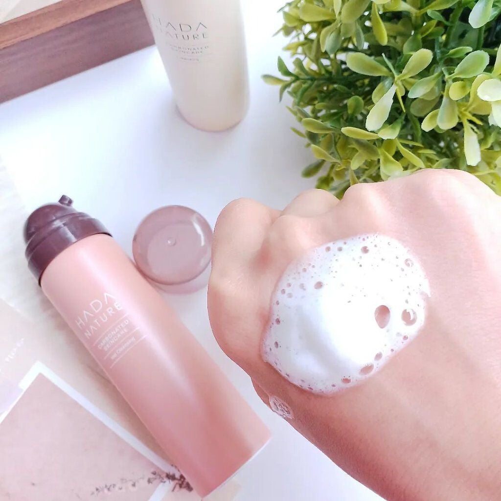 2児のママ!同じ趣味の方フォロバします★ on LIPS 「@hadanature_official様の炭酸クレンジングと..」(3枚目)