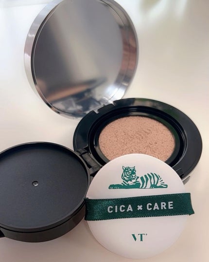 CICA エアリーフィットカバークッション/VT/クッションファンデーションを使ったクチコミ(1枚目)