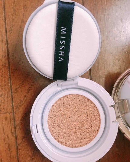 M クッション ファンデーション(モイスチャー)/MISSHA/クッションファンデーションを使ったクチコミ(2枚目)