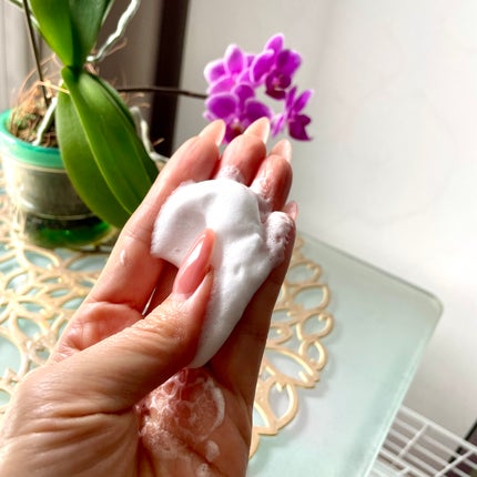 ホイップフォームフェイシャルウォッシュ/BORDER FREE cosmetics/洗顔フォームを使ったクチコミ(5枚目)