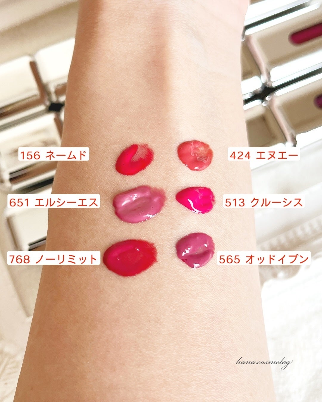 アンシーン ミラーティント/Oddtype/リップティントを使ったクチコミ(3枚目)