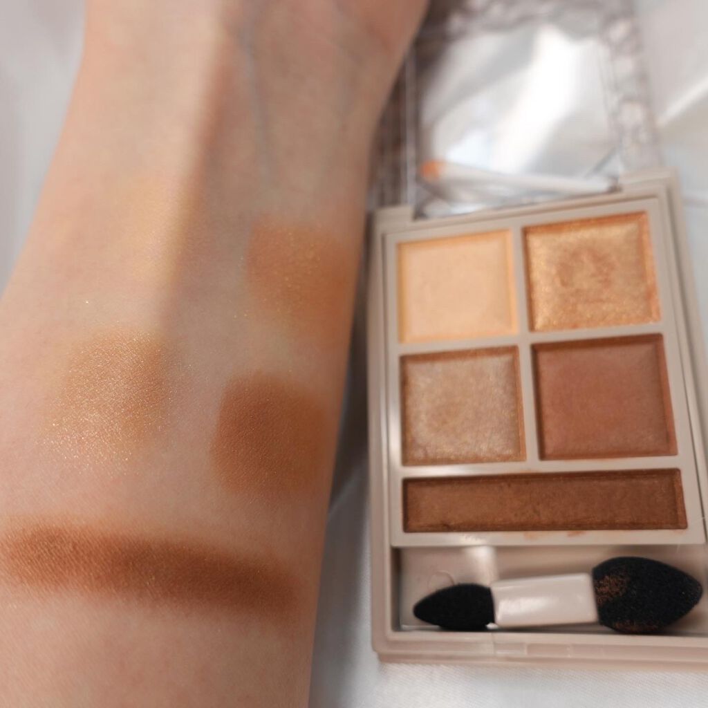 パノラマデザイン アイパレット/Visée/アイシャドウパレットを使ったクチコミ(4枚目)