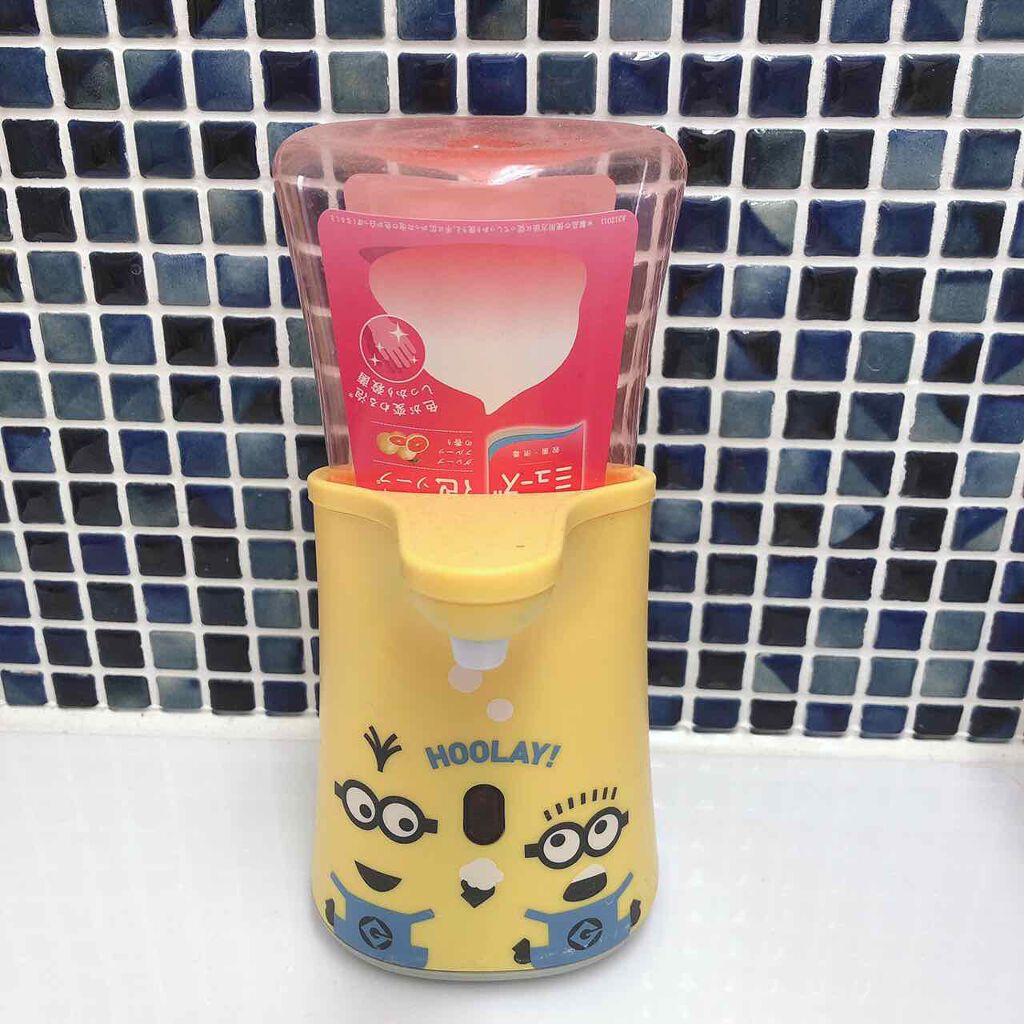 ノータッチ泡ハンドソープ(グレープフルーツの香り)/ミューズ/ハンドソープを使ったクチコミ(2枚目)