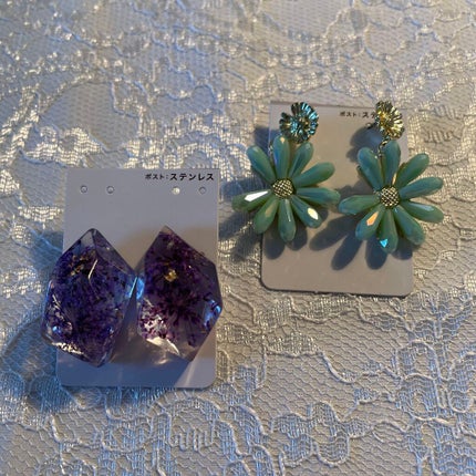 めい on LIPS 「ピアスこんにちは、青梅です🌕今日はお出かけしてきました。ニトリ..」(1枚目)