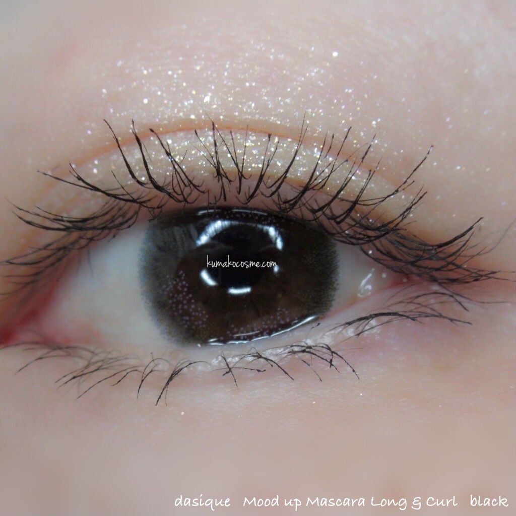 ムードアップマスカラ ロング&カール/dasique/マスカラを使ったクチコミ(8枚目)