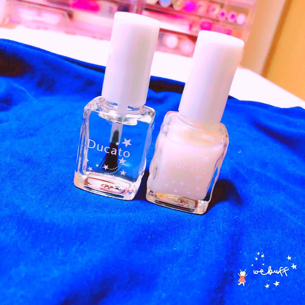 ファイバーインベースコートⅡ/デュカート/ネイルトップコートを使ったクチコミ（1枚目）