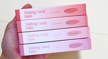 メルティングキャンディーバーム/dasique/口紅を使ったクチコミ(6枚目)