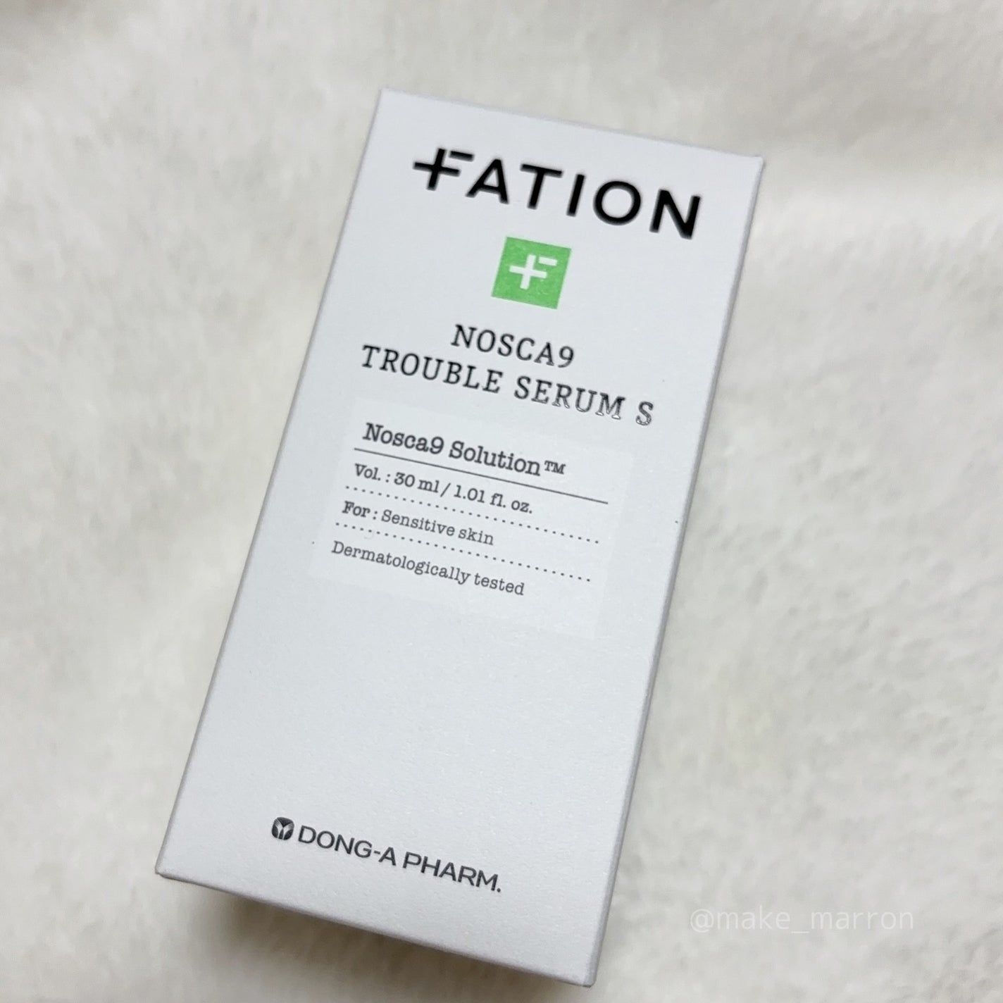 ノスカナイン トラブル セラム/FATION/美容液を使ったクチコミ(1枚目)