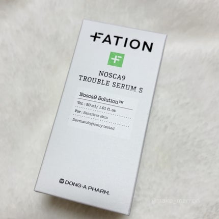 ノスカナイン トラブル セラム/FATION/美容液を使ったクチコミ(1枚目)
