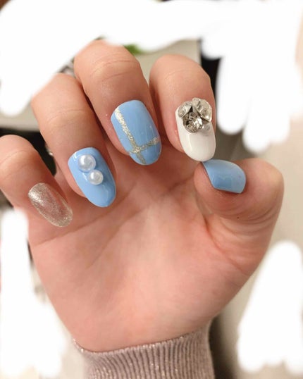 ジェルネイル(ライト対応)/セリア/ジェルネイルを使ったクチコミ(1枚目)