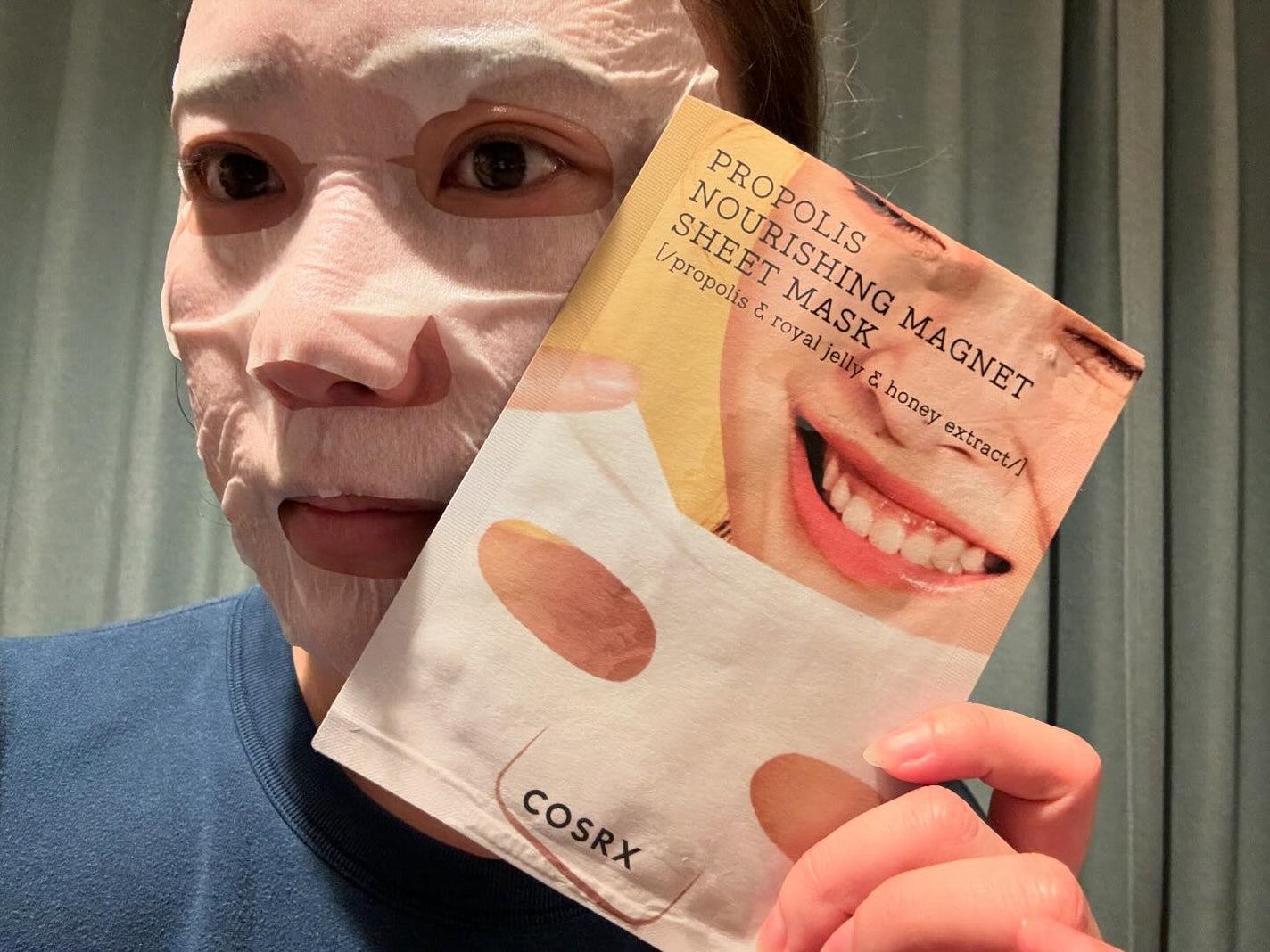 フルフィットプロポリスナリシングマグネットシートマスク /COSRX/シートマスク・パックを使ったクチコミ(6枚目)